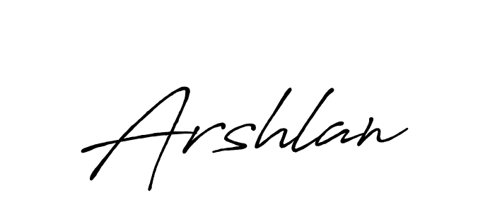 Create a beautiful signature design for name Arshlan. With this signature (Antro_Vectra_Bolder) fonts, you can make a handwritten signature for free. Arshlan signature style 7 images and pictures png