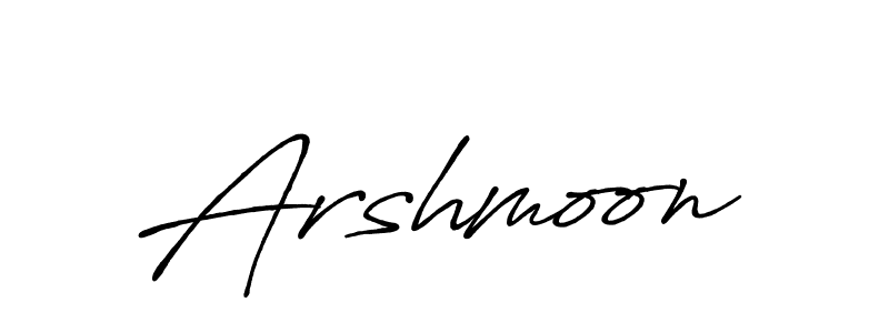 Antro_Vectra_Bolder is a professional signature style that is perfect for those who want to add a touch of class to their signature. It is also a great choice for those who want to make their signature more unique. Get Arshmoon name to fancy signature for free. Arshmoon signature style 7 images and pictures png