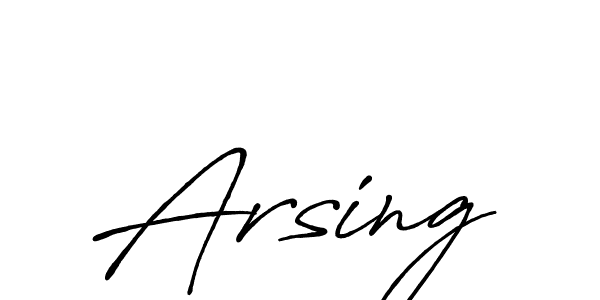 It looks lik you need a new signature style for name Arsing. Design unique handwritten (Antro_Vectra_Bolder) signature with our free signature maker in just a few clicks. Arsing signature style 7 images and pictures png