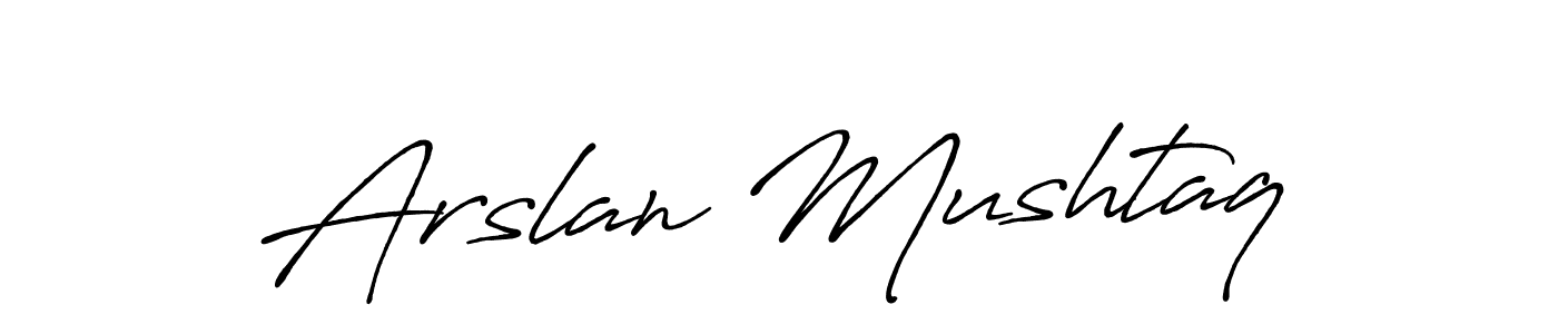Once you've used our free online signature maker to create your best signature Antro_Vectra_Bolder style, it's time to enjoy all of the benefits that Arslan Mushtaq name signing documents. Arslan Mushtaq signature style 7 images and pictures png