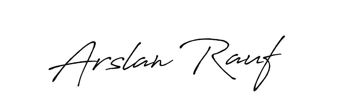 How to Draw Arslan Rauf signature style? Antro_Vectra_Bolder is a latest design signature styles for name Arslan Rauf. Arslan Rauf signature style 7 images and pictures png