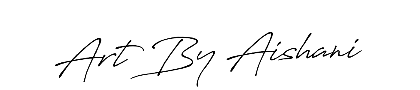Make a beautiful signature design for name Art By Aishani. Use this online signature maker to create a handwritten signature for free. Art By Aishani signature style 7 images and pictures png