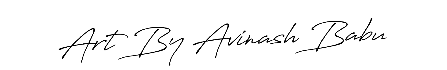 How to make Art By Avinash Babu signature? Antro_Vectra_Bolder is a professional autograph style. Create handwritten signature for Art By Avinash Babu name. Art By Avinash Babu signature style 7 images and pictures png