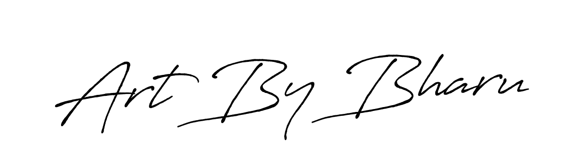 It looks lik you need a new signature style for name Art By Bharu. Design unique handwritten (Antro_Vectra_Bolder) signature with our free signature maker in just a few clicks. Art By Bharu signature style 7 images and pictures png