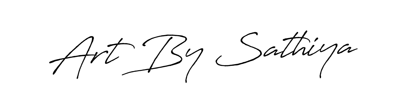 Make a beautiful signature design for name Art By Sathiya. Use this online signature maker to create a handwritten signature for free. Art By Sathiya signature style 7 images and pictures png