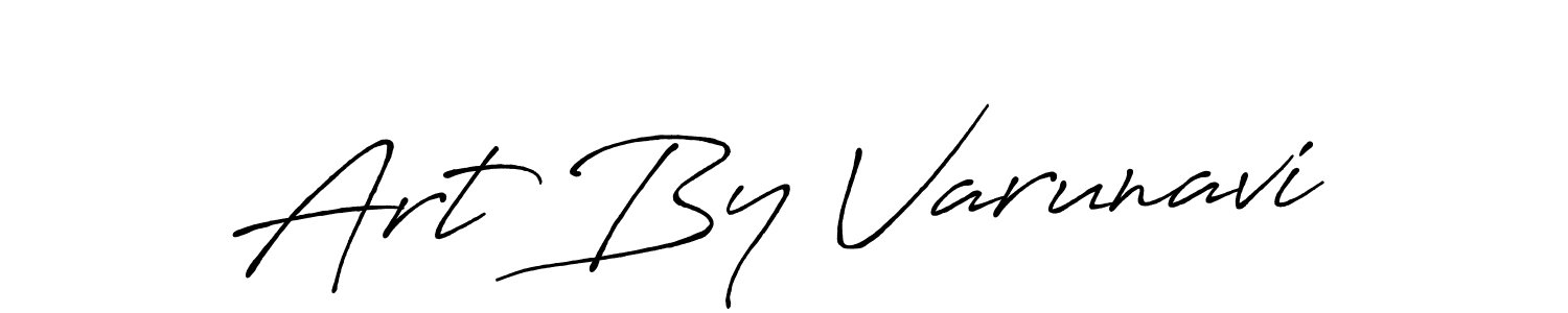 The best way (Antro_Vectra_Bolder) to make a short signature is to pick only two or three words in your name. The name Art By Varunavi include a total of six letters. For converting this name. Art By Varunavi signature style 7 images and pictures png