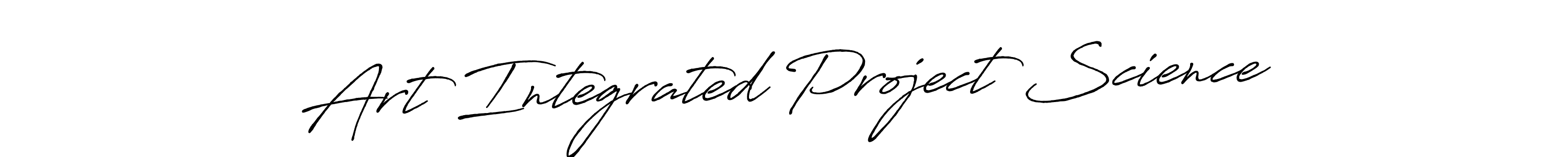 Also we have Art Integrated Project Science name is the best signature style. Create professional handwritten signature collection using Antro_Vectra_Bolder autograph style. Art Integrated Project Science signature style 7 images and pictures png