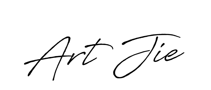 Here are the top 10 professional signature styles for the name Art Jie. These are the best autograph styles you can use for your name. Art Jie signature style 7 images and pictures png