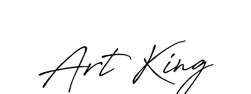 You should practise on your own different ways (Antro_Vectra_Bolder) to write your name (Art King) in signature. don't let someone else do it for you. Art King signature style 7 images and pictures png