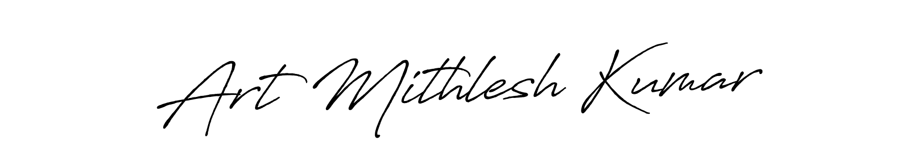 This is the best signature style for the Art Mithlesh Kumar name. Also you like these signature font (Antro_Vectra_Bolder). Mix name signature. Art Mithlesh Kumar signature style 7 images and pictures png