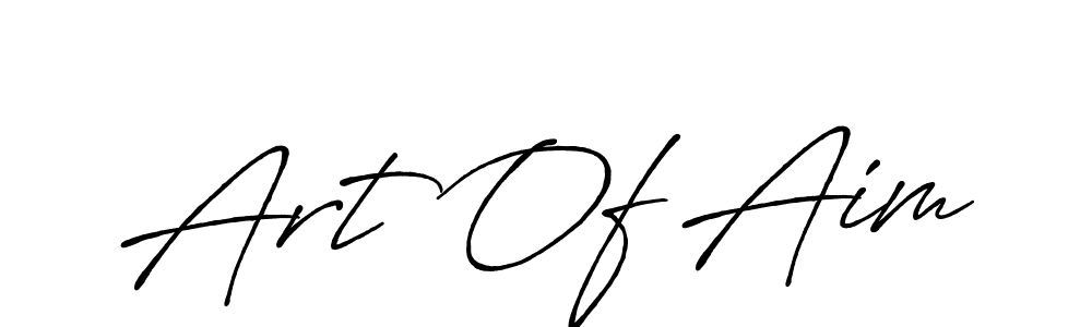 Also we have Art Of Aim name is the best signature style. Create professional handwritten signature collection using Antro_Vectra_Bolder autograph style. Art Of Aim signature style 7 images and pictures png