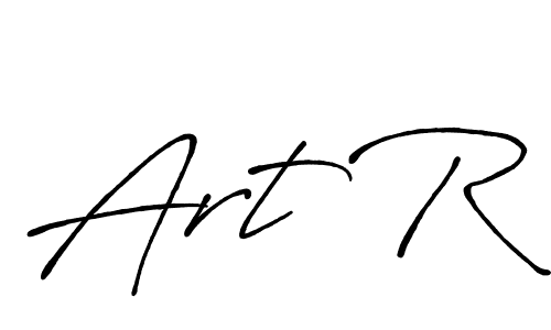 Make a beautiful signature design for name Art R. Use this online signature maker to create a handwritten signature for free. Art R signature style 7 images and pictures png