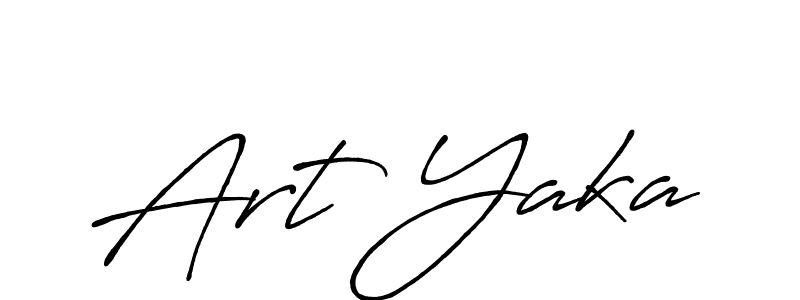 How to Draw Art Yaka signature style? Antro_Vectra_Bolder is a latest design signature styles for name Art Yaka. Art Yaka signature style 7 images and pictures png