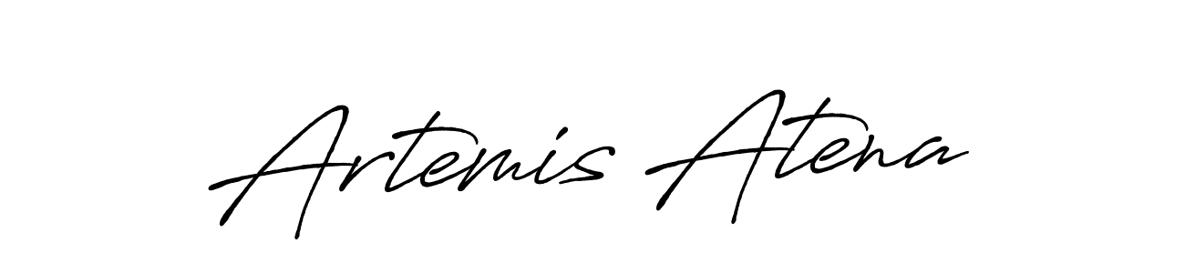 Here are the top 10 professional signature styles for the name Artemis Atena. These are the best autograph styles you can use for your name. Artemis Atena signature style 7 images and pictures png