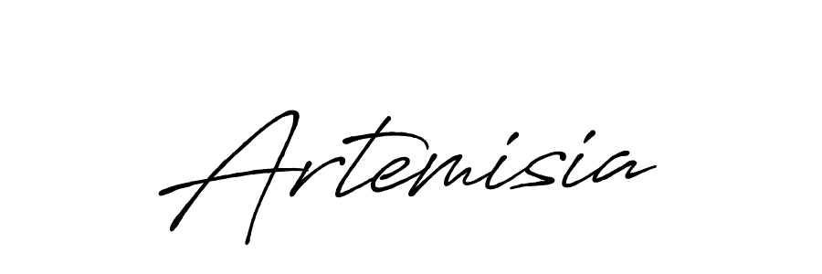 Create a beautiful signature design for name Artemisia. With this signature (Antro_Vectra_Bolder) fonts, you can make a handwritten signature for free. Artemisia signature style 7 images and pictures png