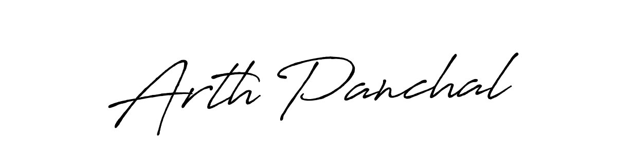 You should practise on your own different ways (Antro_Vectra_Bolder) to write your name (Arth Panchal) in signature. don't let someone else do it for you. Arth Panchal signature style 7 images and pictures png