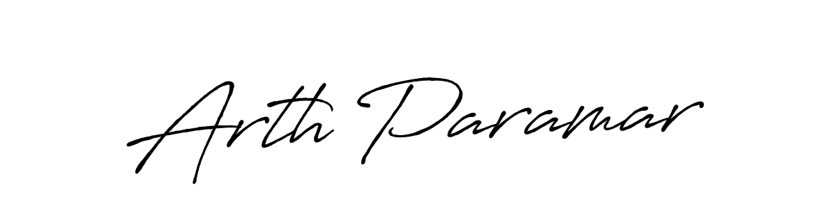 Make a short Arth Paramar signature style. Manage your documents anywhere anytime using Antro_Vectra_Bolder. Create and add eSignatures, submit forms, share and send files easily. Arth Paramar signature style 7 images and pictures png
