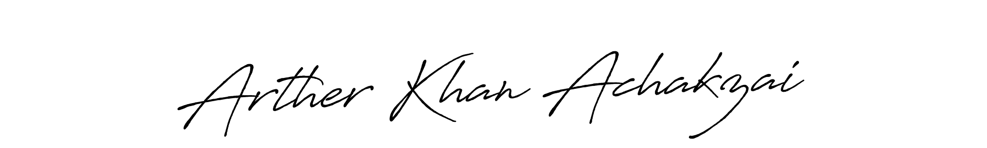 Similarly Antro_Vectra_Bolder is the best handwritten signature design. Signature creator online .You can use it as an online autograph creator for name Arther Khan Achakzai. Arther Khan Achakzai signature style 7 images and pictures png