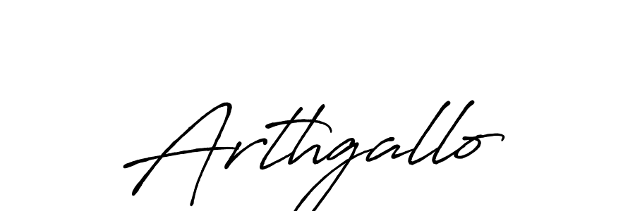 The best way (Antro_Vectra_Bolder) to make a short signature is to pick only two or three words in your name. The name Arthgallo include a total of six letters. For converting this name. Arthgallo signature style 7 images and pictures png