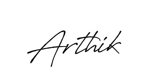 Make a beautiful signature design for name Arthik. Use this online signature maker to create a handwritten signature for free. Arthik signature style 7 images and pictures png