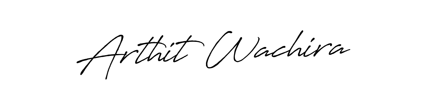 The best way (Antro_Vectra_Bolder) to make a short signature is to pick only two or three words in your name. The name Arthit Wachira include a total of six letters. For converting this name. Arthit Wachira signature style 7 images and pictures png