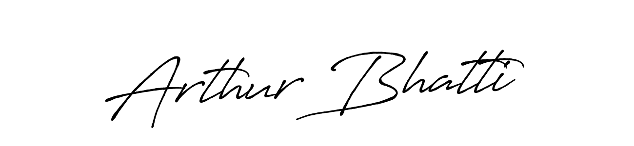 Antro_Vectra_Bolder is a professional signature style that is perfect for those who want to add a touch of class to their signature. It is also a great choice for those who want to make their signature more unique. Get Arthur Bhatti name to fancy signature for free. Arthur Bhatti signature style 7 images and pictures png