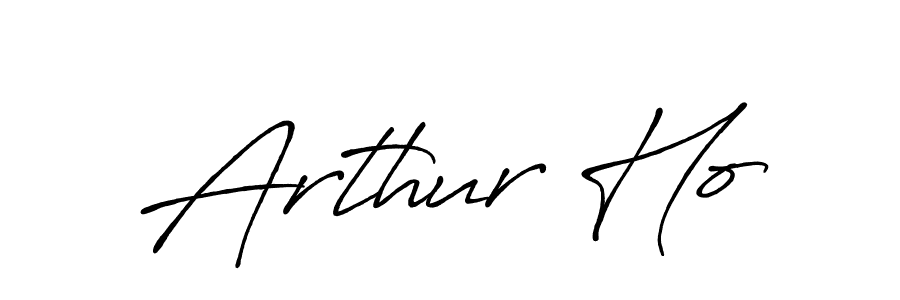 Also we have Arthur Ho name is the best signature style. Create professional handwritten signature collection using Antro_Vectra_Bolder autograph style. Arthur Ho signature style 7 images and pictures png