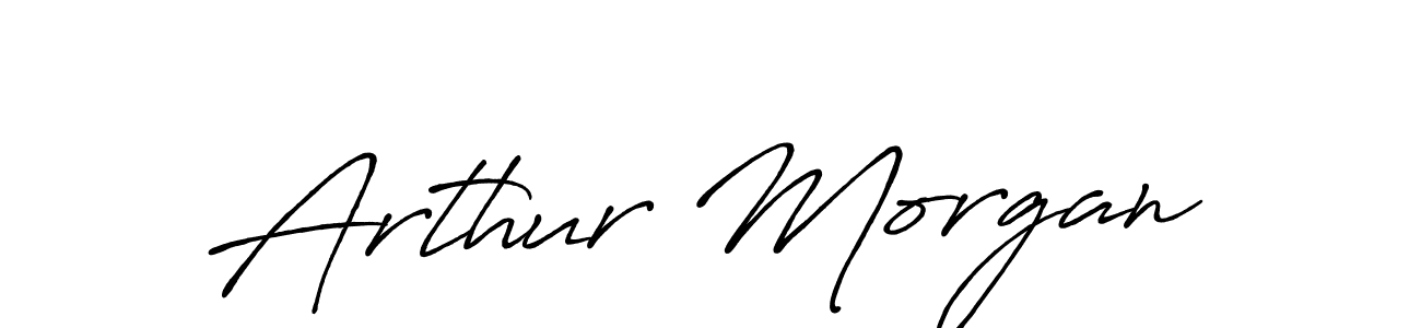 The best way (Antro_Vectra_Bolder) to make a short signature is to pick only two or three words in your name. The name Arthur Morgan include a total of six letters. For converting this name. Arthur Morgan signature style 7 images and pictures png