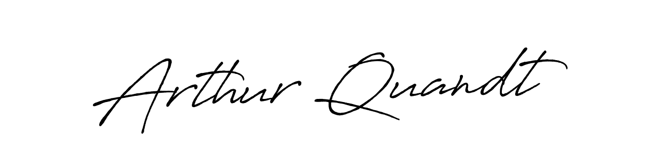 You should practise on your own different ways (Antro_Vectra_Bolder) to write your name (Arthur Quandt) in signature. don't let someone else do it for you. Arthur Quandt signature style 7 images and pictures png