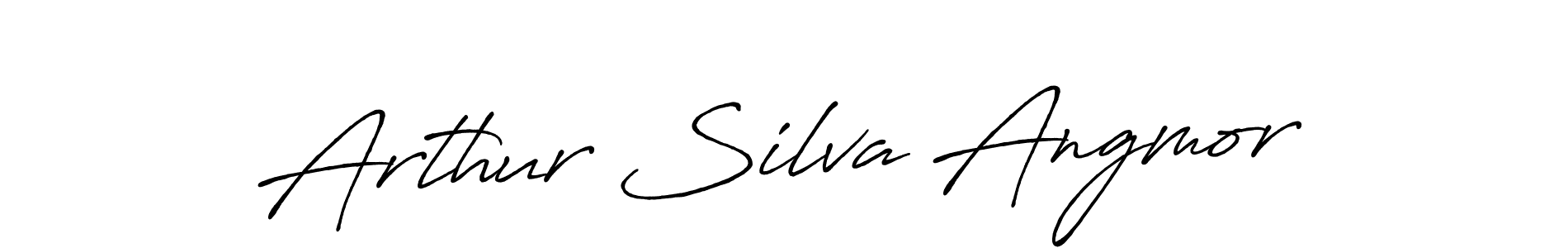 Design your own signature with our free online signature maker. With this signature software, you can create a handwritten (Antro_Vectra_Bolder) signature for name Arthur Silva Angmor. Arthur Silva Angmor signature style 7 images and pictures png