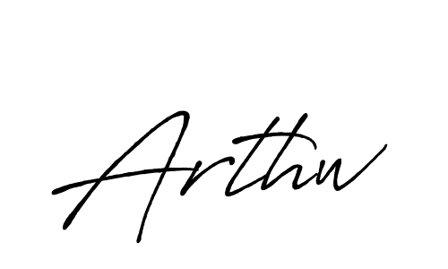 Similarly Antro_Vectra_Bolder is the best handwritten signature design. Signature creator online .You can use it as an online autograph creator for name Arthw. Arthw signature style 7 images and pictures png