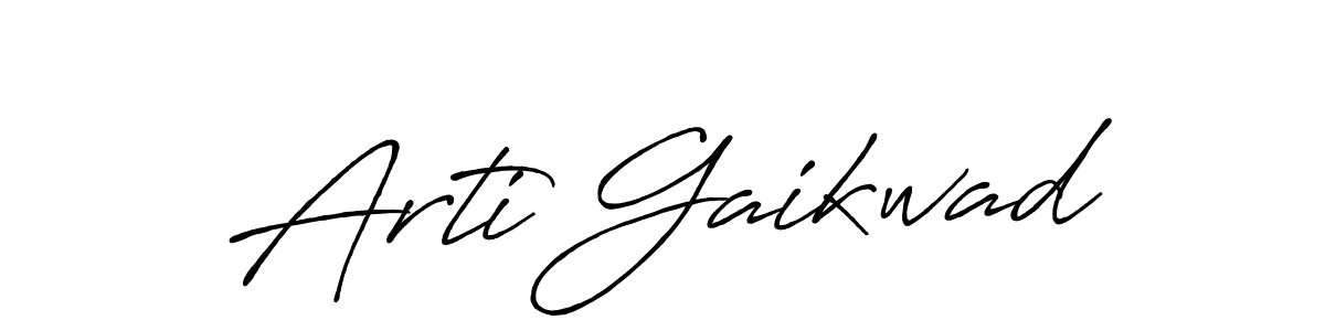 Make a beautiful signature design for name Arti Gaikwad. Use this online signature maker to create a handwritten signature for free. Arti Gaikwad signature style 7 images and pictures png