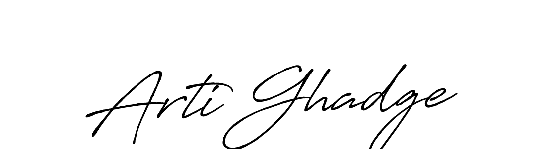 Use a signature maker to create a handwritten signature online. With this signature software, you can design (Antro_Vectra_Bolder) your own signature for name Arti Ghadge. Arti Ghadge signature style 7 images and pictures png