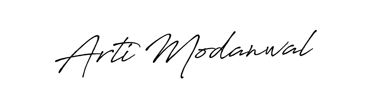 if you are searching for the best signature style for your name Arti Modanwal. so please give up your signature search. here we have designed multiple signature styles  using Antro_Vectra_Bolder. Arti Modanwal signature style 7 images and pictures png