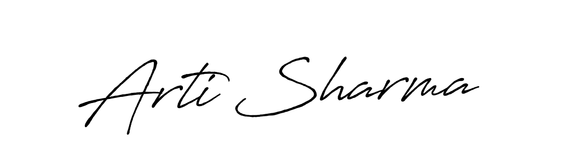 How to Draw Arti Sharma signature style? Antro_Vectra_Bolder is a latest design signature styles for name Arti Sharma. Arti Sharma signature style 7 images and pictures png