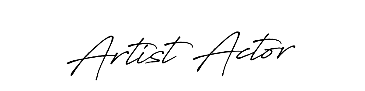 Similarly Antro_Vectra_Bolder is the best handwritten signature design. Signature creator online .You can use it as an online autograph creator for name Artist Actor. Artist Actor signature style 7 images and pictures png