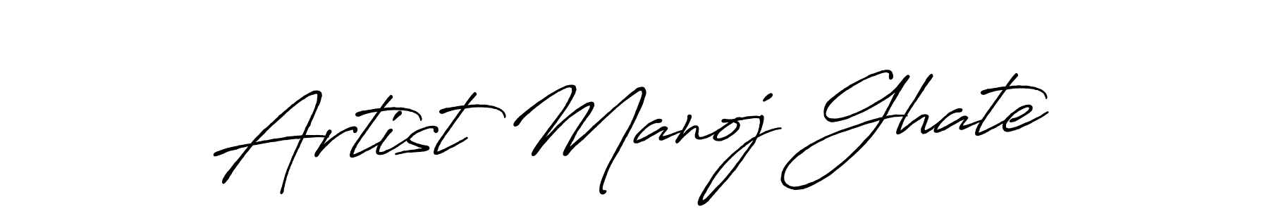 Similarly Antro_Vectra_Bolder is the best handwritten signature design. Signature creator online .You can use it as an online autograph creator for name Artist Manoj Ghate. Artist Manoj Ghate signature style 7 images and pictures png