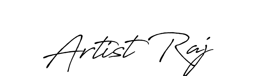 Design your own signature with our free online signature maker. With this signature software, you can create a handwritten (Antro_Vectra_Bolder) signature for name Artist Raj. Artist Raj signature style 7 images and pictures png