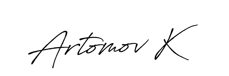 if you are searching for the best signature style for your name Artomov K. so please give up your signature search. here we have designed multiple signature styles  using Antro_Vectra_Bolder. Artomov K signature style 7 images and pictures png