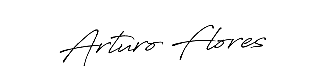 Once you've used our free online signature maker to create your best signature Antro_Vectra_Bolder style, it's time to enjoy all of the benefits that Arturo Flores name signing documents. Arturo Flores signature style 7 images and pictures png