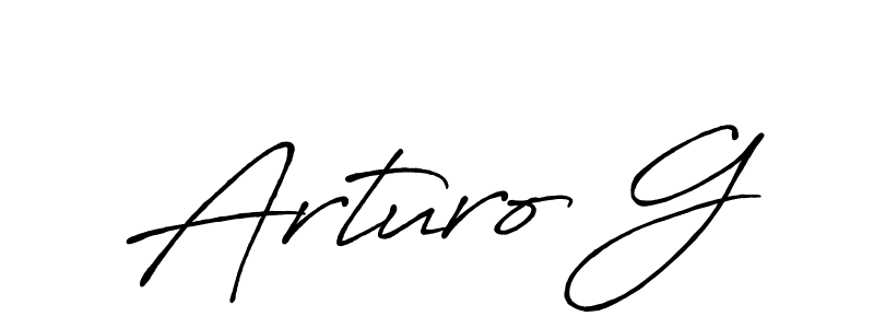 Make a beautiful signature design for name Arturo G. Use this online signature maker to create a handwritten signature for free. Arturo G signature style 7 images and pictures png