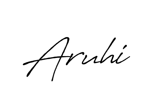 Antro_Vectra_Bolder is a professional signature style that is perfect for those who want to add a touch of class to their signature. It is also a great choice for those who want to make their signature more unique. Get Aruhi name to fancy signature for free. Aruhi signature style 7 images and pictures png