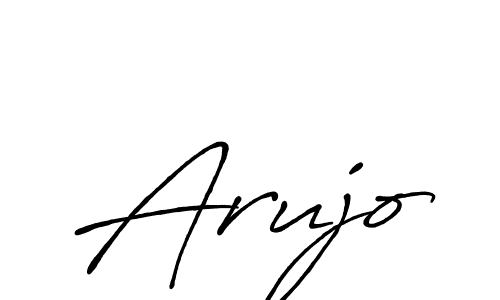 How to make Arujo name signature. Use Antro_Vectra_Bolder style for creating short signs online. This is the latest handwritten sign. Arujo signature style 7 images and pictures png