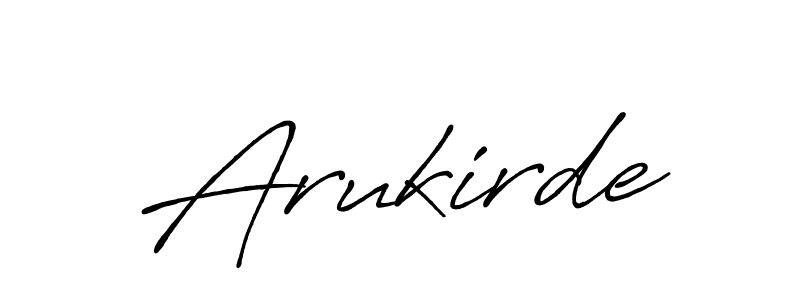 Arukirde stylish signature style. Best Handwritten Sign (Antro_Vectra_Bolder) for my name. Handwritten Signature Collection Ideas for my name Arukirde. Arukirde signature style 7 images and pictures png