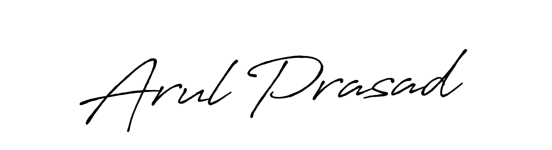 How to make Arul Prasad signature? Antro_Vectra_Bolder is a professional autograph style. Create handwritten signature for Arul Prasad name. Arul Prasad signature style 7 images and pictures png