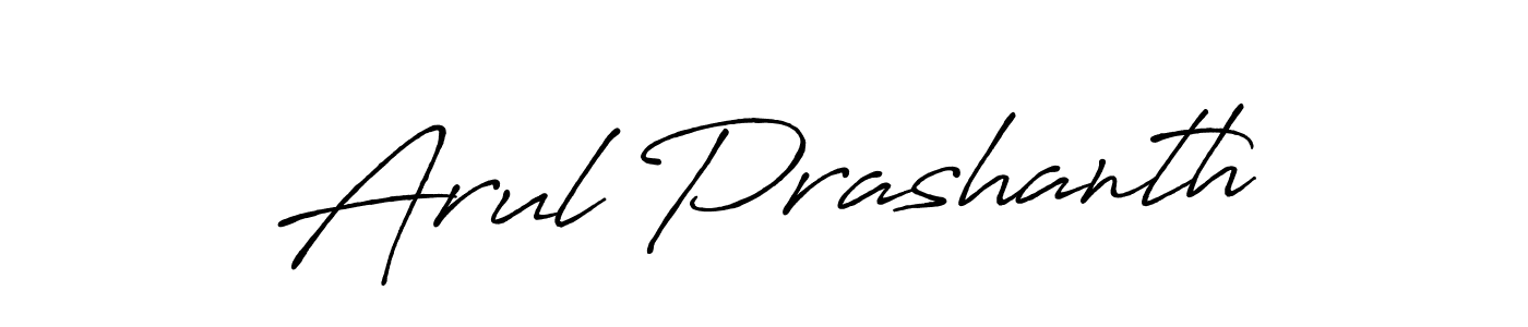 Here are the top 10 professional signature styles for the name Arul Prashanth. These are the best autograph styles you can use for your name. Arul Prashanth signature style 7 images and pictures png