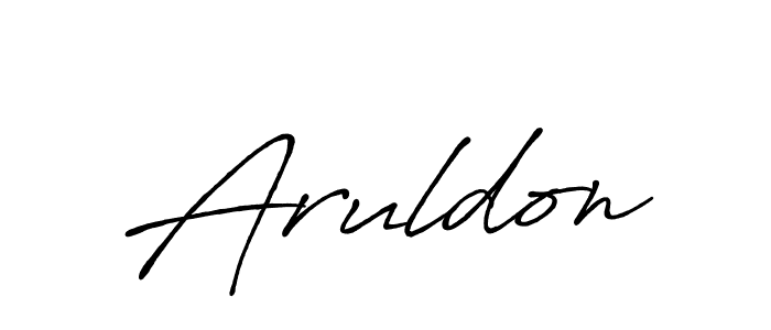 Make a beautiful signature design for name Aruldon. Use this online signature maker to create a handwritten signature for free. Aruldon signature style 7 images and pictures png