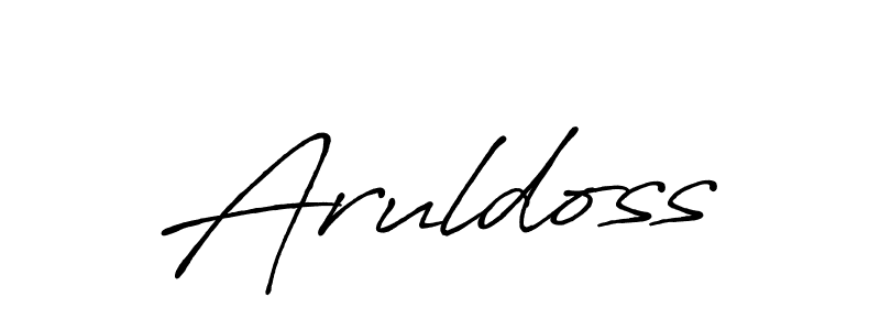 Also we have Aruldoss name is the best signature style. Create professional handwritten signature collection using Antro_Vectra_Bolder autograph style. Aruldoss signature style 7 images and pictures png