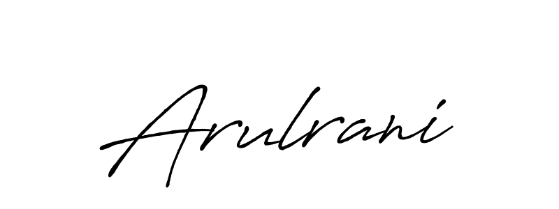 How to Draw Arulrani signature style? Antro_Vectra_Bolder is a latest design signature styles for name Arulrani. Arulrani signature style 7 images and pictures png