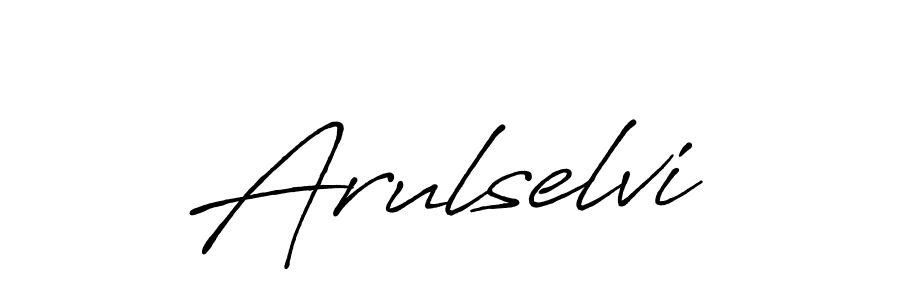You should practise on your own different ways (Antro_Vectra_Bolder) to write your name (Arulselvi) in signature. don't let someone else do it for you. Arulselvi signature style 7 images and pictures png
